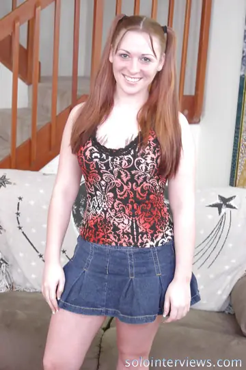Kylie Haze – Busty Redhead in Lingerie Fingers Her Pussy and Spreads Wide
