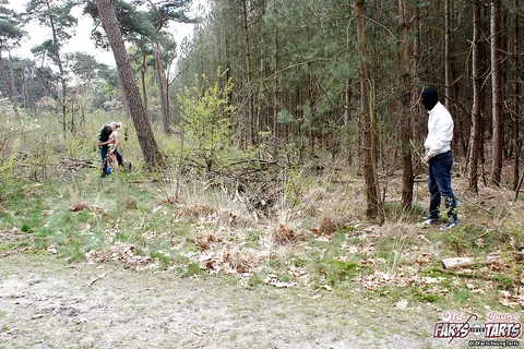 Christine H: Busty Brunette Gets Picked Up for Outdoor Threesome with Anal and Oral Finish – photo 6 of 16