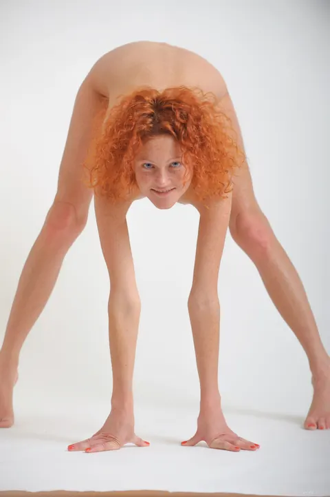 Natalie Red: Ukrainian Redhead with Small Natural Tits Poses Nude – photo 2 of 21