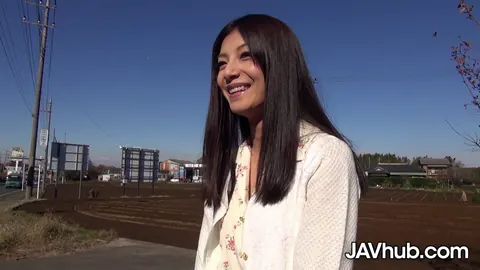 Ami Manaka: Petite Japanese Brunette Takes a Creampie in Public – photo 1 of 15