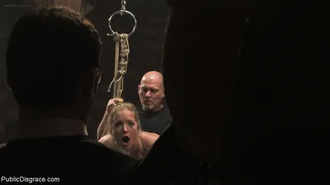 Bella Rossi: Blonde MILF Has Public Group Sex with Anal and Bondage – photo 7 of 21