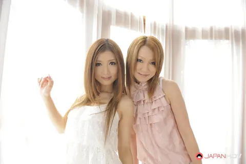 Hibiki Ohtsuki: Japanese Redheads in Lingerie and Skirts Share a Man in a Threesome – photo 2 of 15