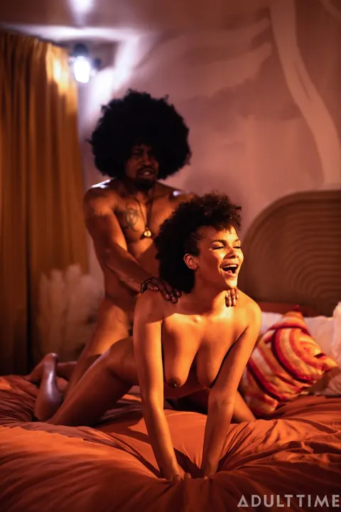 Alina Ali: Tall Ebony MILF Takes Anal Doggy Style – photo 11 of 20