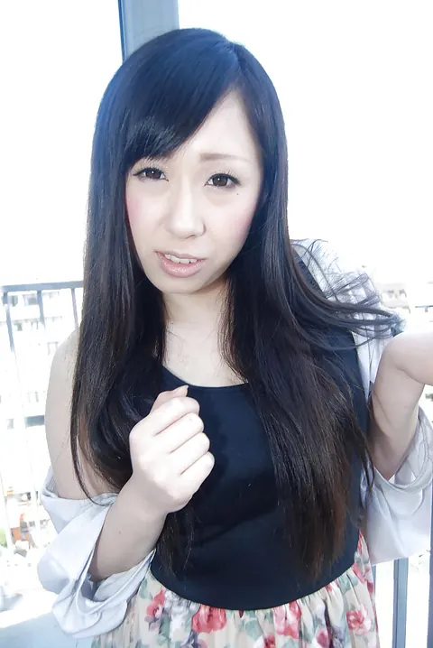 Mio Kuriyama: Japanese Brunette Flashes Panties and Masturbates with a Dildo Outdoors – photo 4 of 16