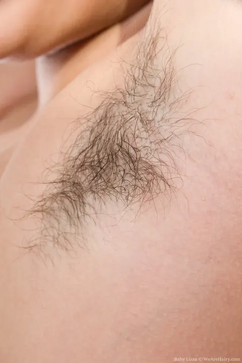 Blonde with Natural Tits Spreads Her Hairy Crotch – photo 7 of 20