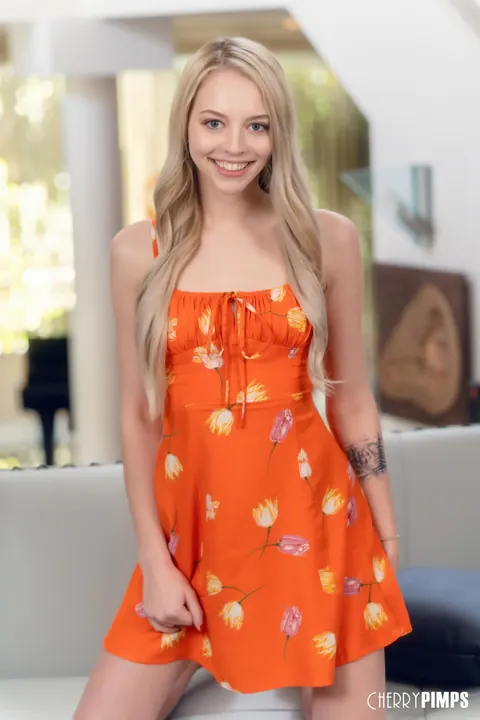 Lily Larimar: Slim Blonde Rides Her Partner and Takes a Cumshot on Her Tits – photo 4 of 21