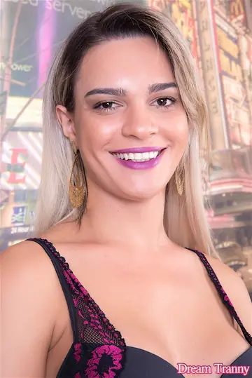 Blonde Trans Woman Sucks Cock and Takes Anal for a Mouthful of Cum