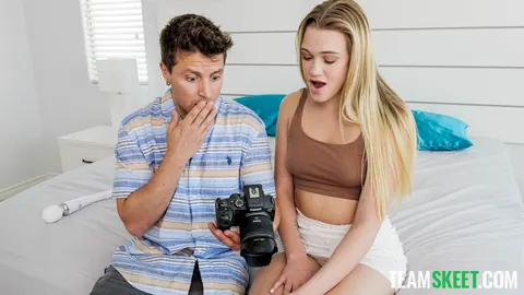 Chloe Rose: Blonde with Natural Tits Fucks in a Threesome – photo 7 of 21