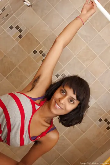 Busty Indian Babe Strips Out of Her Lingerie in the Bathroom