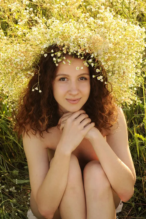 Melissa Maz: Ukrainian Brunette Strips and Poses Nude Showing Her Small Natural Tits – photo 19 of 21