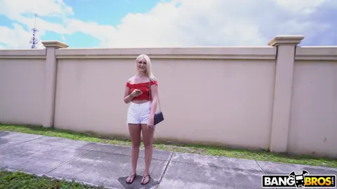Chloe Marie: Slim Blonde Takes Anal Doggy Style in the Car Back Seat – photo 2 of 21