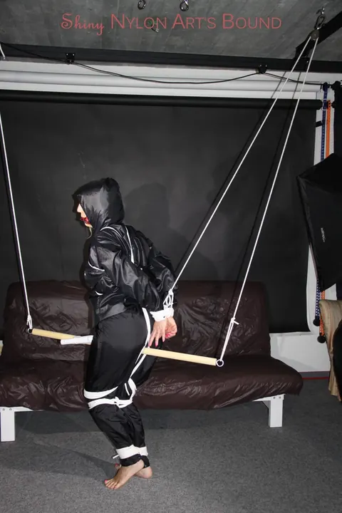 Blonde PAWG Restrained and Gagged Masturbates with a Dildo – photo 16 of 16