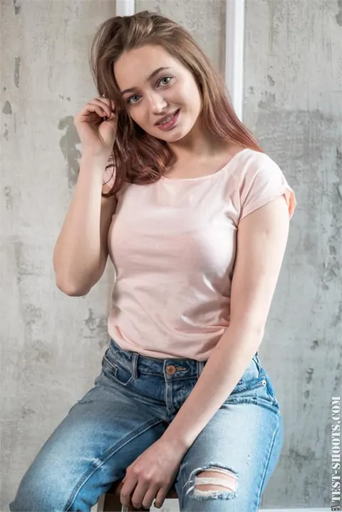 Angely Grace: Petite Slim Brunette Shows Off Her Big Natural Tits and Round Ass – photo 4 of 19