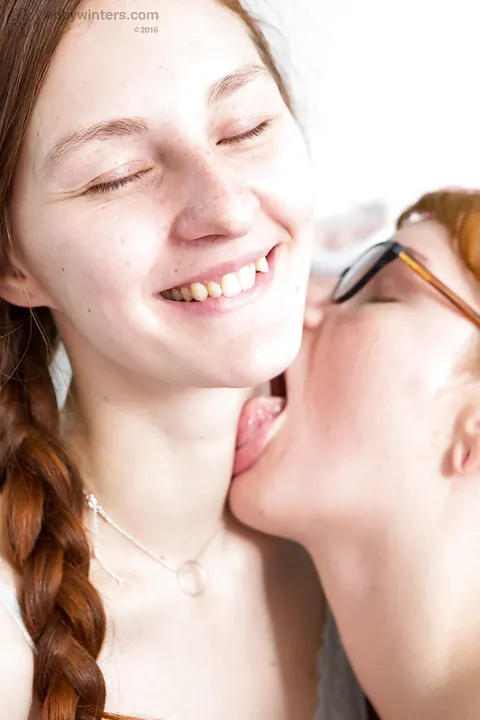 European Redheads Finger and Lick Hairy Pussies – photo 1 of 16