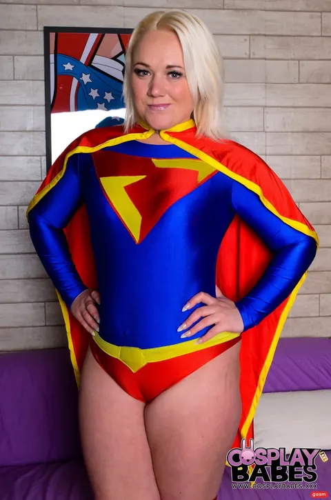 TANYA LIXXX: Short-Haired Blonde in Cosplay Takes a Facial – photo 4 of 15