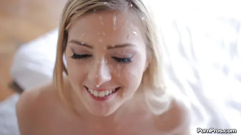 Abigaile Johnson: Blonde with Small Tits Rides Anal and Takes a Facial – photo 15 of 16