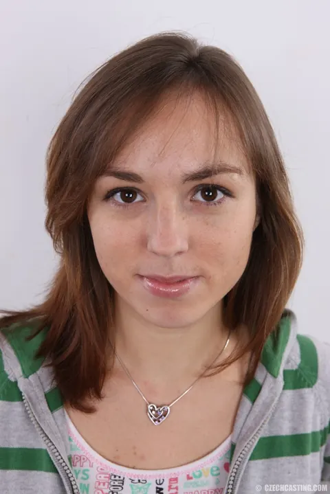 Czech Woman Strips to Panties and Shows Her Hairy Pussy – photo 1 of 15