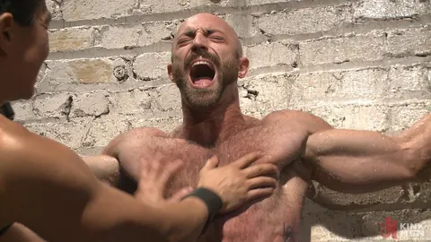 Man Strips Nude and Poses His Body – photo 7 of 15