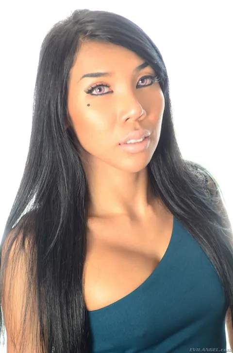 Petite Trans Woman Poses in Panties Showing Her Enhanced Tits – photo 1 of 17