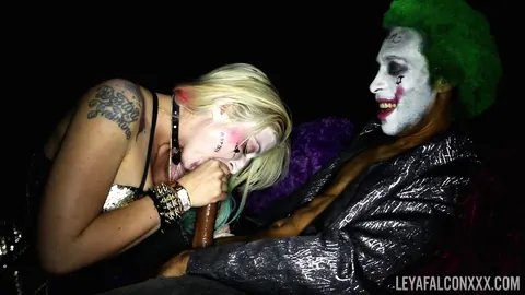 Leya Falcon: Tattooed Blonde BBW Takes BBC in Cowgirl for Halloween – photo 2 of 21