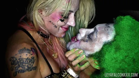 Leya Falcon: Tattooed Blonde BBW Takes BBC in Cowgirl for Halloween – photo 12 of 21