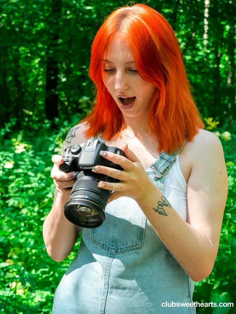 Emma Korti: European Redhead and Brunette Share a Cock in a Threesome – photo 2 of 21
