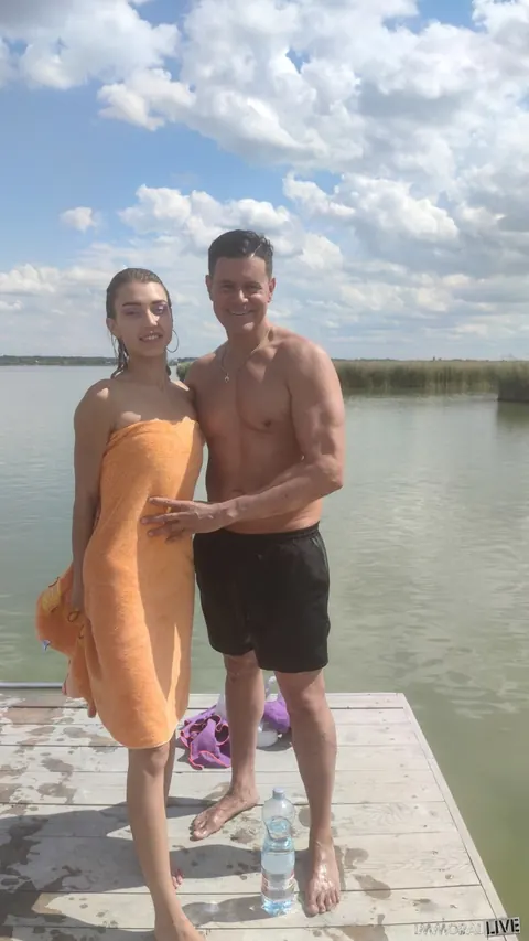 Elena Vedem: Slim Russian Blonde Undresses by the River for Anal Threesome – photo 10 of 20