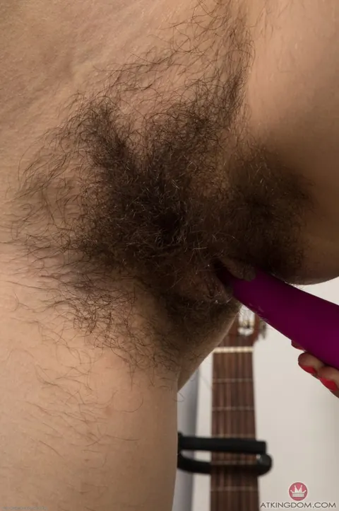 Mara Gri: Slim Russian Brunette Strips to Show Her Hairy Pussy and Armpits – photo 16 of 21
