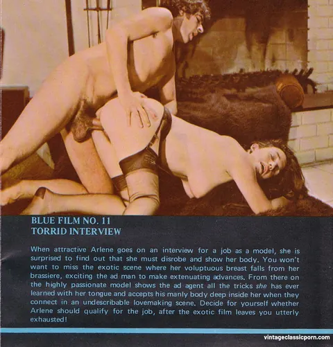 Vintage Woman Poses Nude in Classic Retro Set – photo 2 of 11