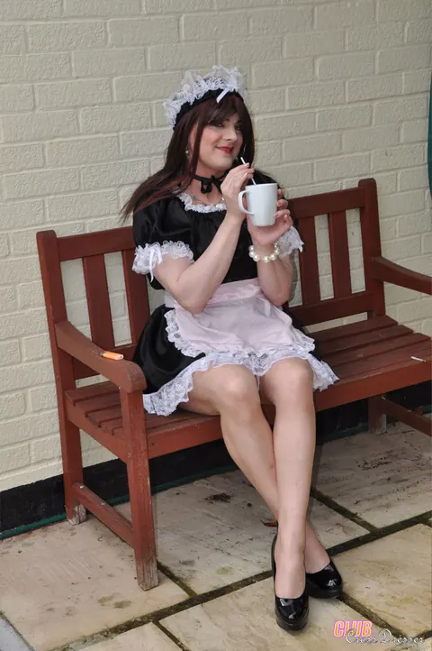 Trans Woman Sheds Her Lingerie and Poses Fully Nude – photo 1 of 16