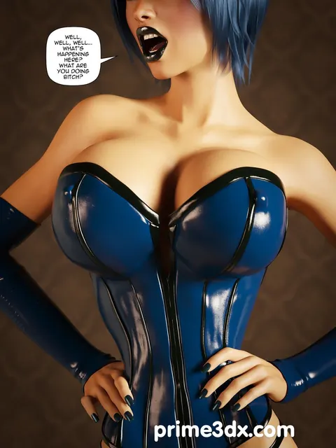 Busty Redhead in Latex Pulls Material Aside and Spreads – photo 16 of 21
