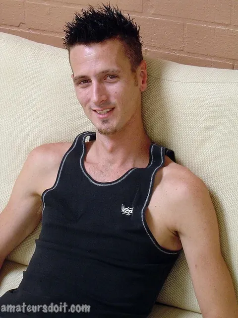 Slim Guy Strips and Teases in the Bathroom – photo 4 of 21