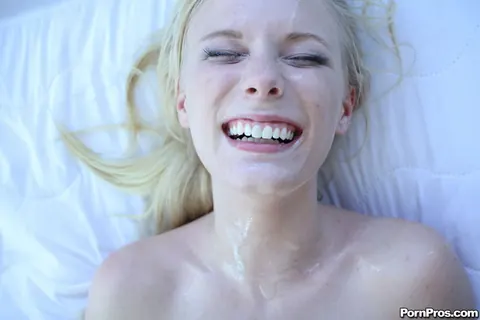 Elaina Raye: Blonde in Bondage Takes Anal and a Facial – photo 15 of 15