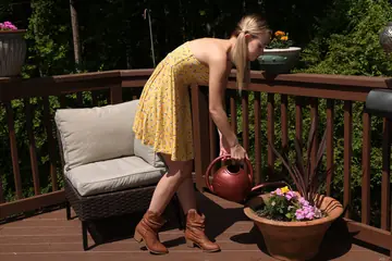 Khloe Kingsley – Slim Blonde with Pigtails Masturbates with a Dildo