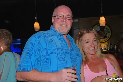 Mandi McGraw: Tall Blonde MILF with Enhanced Tits Undresses for Public Group Sex – photo 2 of 20