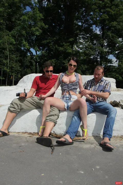 German Woman Takes Two Men on a Boat – photo 5 of 15