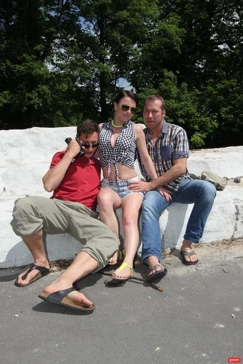German Woman Takes Two Men on a Boat – photo 2 of 15