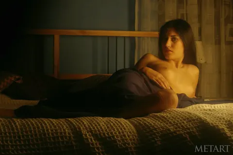 Woman in Panties Pulls Fabric Aside and Spreads Her Pussy – photo 10 of 21