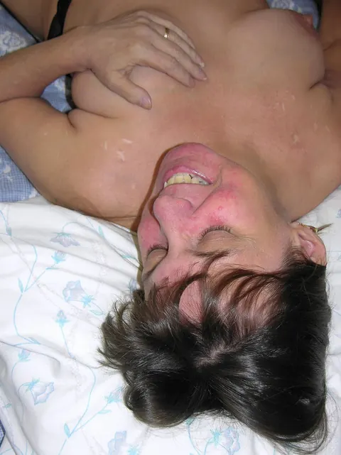 Mature Woman and Ebony Lover Pleasure Each Other with Dildos – photo 19 of 21