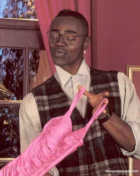 Jay Sweet: Blonde MILF Kneels for Black Cock in Vintage Interracial Set – photo 1 of 20