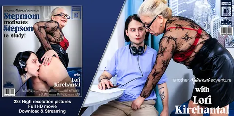 Curvy Blonde MILF in Stockings Takes Anal – photo 11 of 11