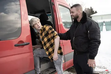 Two Men Fuck Bareback and Share a Dildo Outdoors