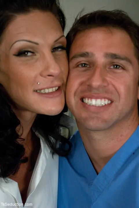 Tattooed Trans Woman Dominates Bound Man and Takes Anal – photo 2 of 21