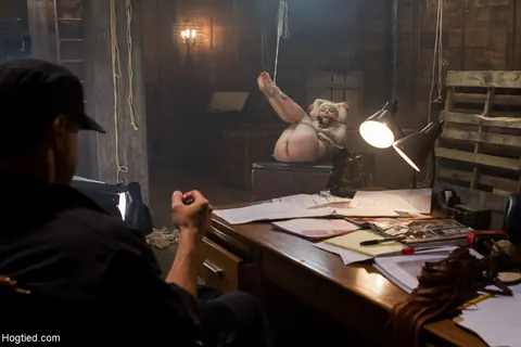 Elyssa Greene: Petite Blonde in Bondage Fingers Herself and Uses a Dildo – photo 3 of 21
