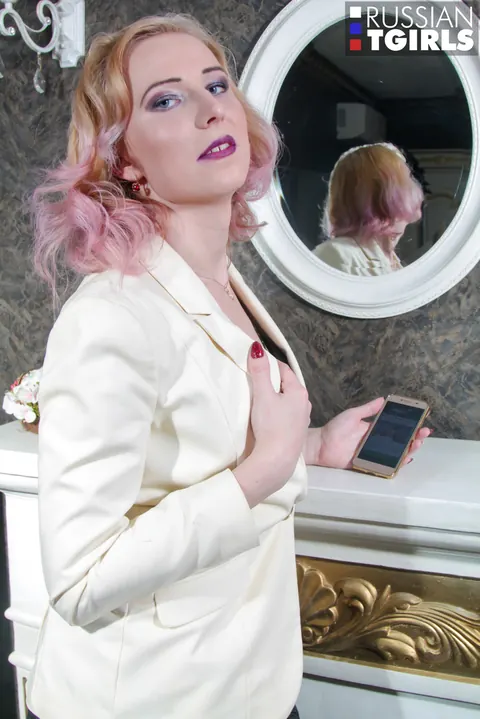 Tall Trans Woman Toys Her Asshole and Masturbates – photo 1 of 16