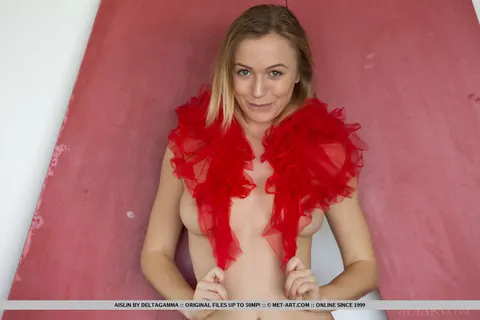 Thick Babe with Big Tits Strips Out of Her Red Tutu – photo 7 of 18