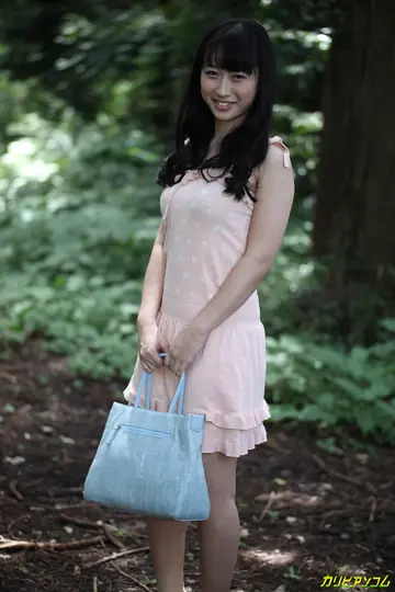 Petite Asian Woman Poses Nude Among the Trees