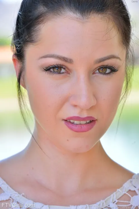 Ashley Burke: Brunette in a Skirt Fucks a Huge Dildo on a Sofa – photo 11 of 20