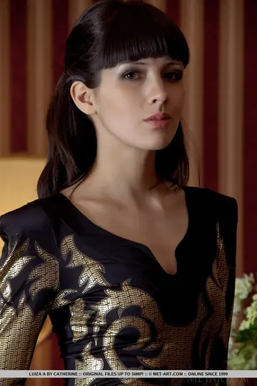 European Brunette Lifts Her Skirt to Show Her Natural Tits