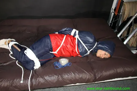 Woman in Stockings and Socks Bound and Gagged – photo 1 of 16